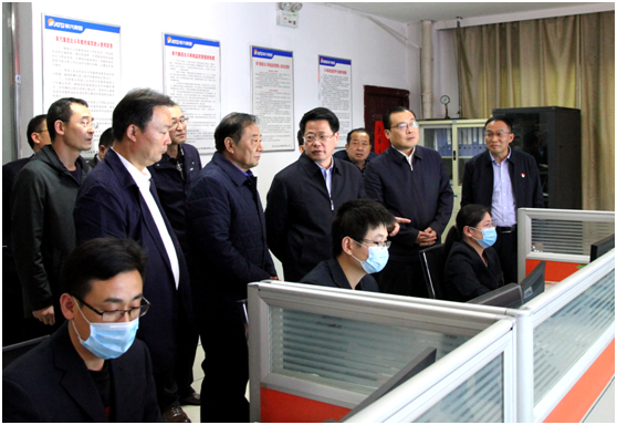 安徽省副省長、市委書記楊光榮來到集團公司調(diào)研安全生產(chǎn)工作